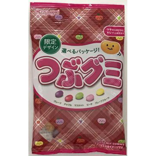 春日井製菓 Ｊつぶグミ ８０ｇ △ 【購入入数６個】