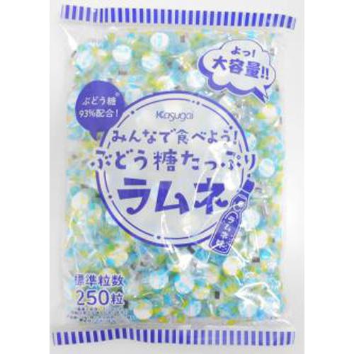 春日井製菓 ぶどう糖たっぷりラムネ５５０ｇ □お取り寄せ品 【購入入数１０個】