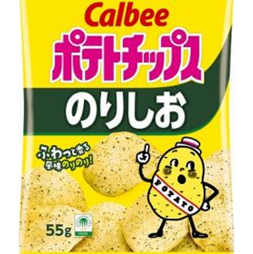 カルビー ポテト のりしお５５ｇ 【新商品 7/21 発売】 △ 【購入入数１６個】