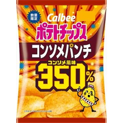 カルビー ポテト コンソメパンチ３５０％５２ｇ □お取り寄せ品 【購入入数１２個】
