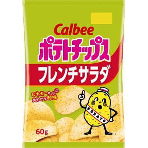 カルビー ポテト フレンチサラダ６０ｇ 【今月の特売 菓子】 △ 【購入入数１２個】