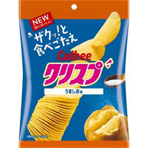 カルビー クリスプうましお味 ４５ｇ 【新商品 4/1 発売】 □お取り寄せ品 【購入入数１６個】