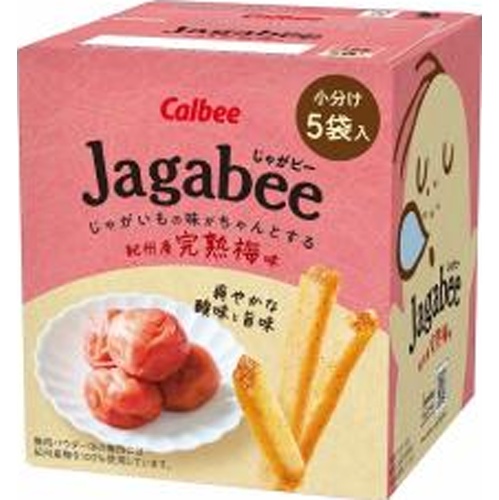 カルビー Ｊａｇａｂｅｅ 紀州産完熟梅味７５ｇ 【新商品 4/21 発売】  【購入入数１２個】