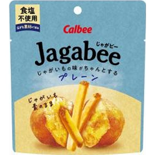 カルビー Ｊａｇａｂｅｅ プレーン食塩不使用３８ｇ 【新商品 3/10 発売】 △ 【購入入数１２個】