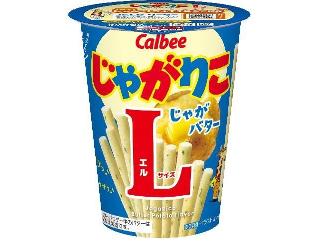 カルビー じゃがりこじゃがバターＬサイズ ６６ｇ 【新商品 9/8 発売】 △ 【購入入数１２個】