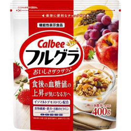 カルビー フルグラ血糖値の上昇が気になる方ヘ４００ □お取り寄せ品 【購入入数８個】