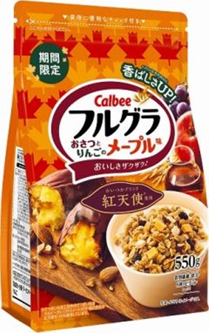 カルビー フルグラおさつとりんご５５０ｇ 【新商品 9/22 発売】  【購入入数６個】
