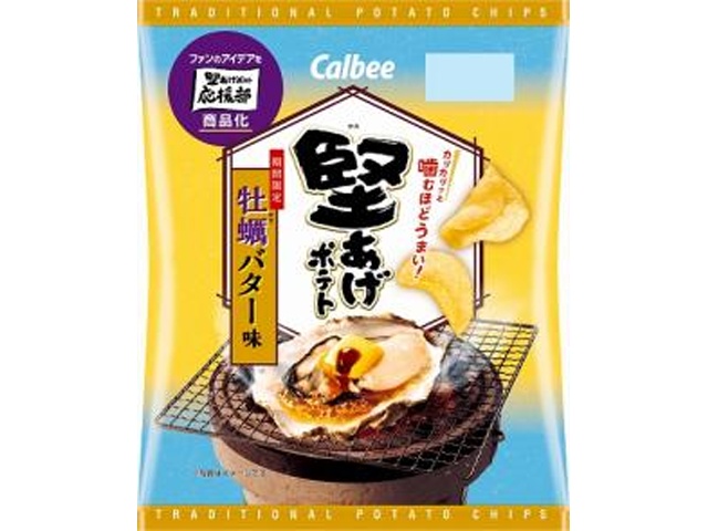 カルビー 堅あげポテト 牡蠣バター味６０ｇ 【新商品 11/17 発売】  【購入入数１２個】