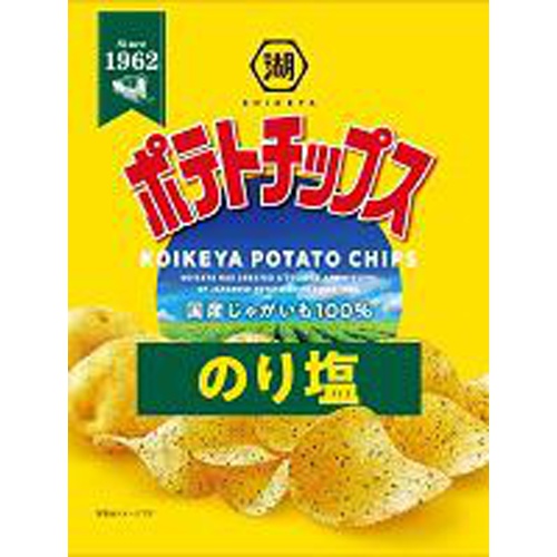 湖池屋 ポテトチップス のり塩６０ｇ △ 【購入入数１２個】