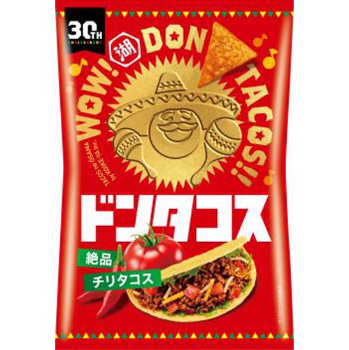 湖池屋 ドンタコス 絶品チリタコス６０ｇ 【今月の特売 菓子】 □お取り寄せ品 【購入入数１２個】