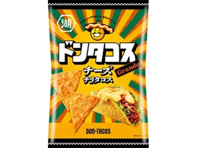 湖池屋 ドンタコス チーズチリタコス５７ｇ 【新商品 9/15 発売】 △ 【購入入数１２個】