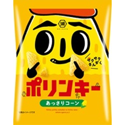 湖池屋 小袋ポリンキー あっさりコーン２７ｇ 【新商品 7/21 発売】 □お取り寄せ品 【購入入数２４個】