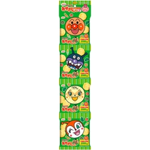 栗山米菓 ４Ｐアンパンマンのおやさいせんべい 【今月の特売 菓子】 △ 【購入入数１２個】