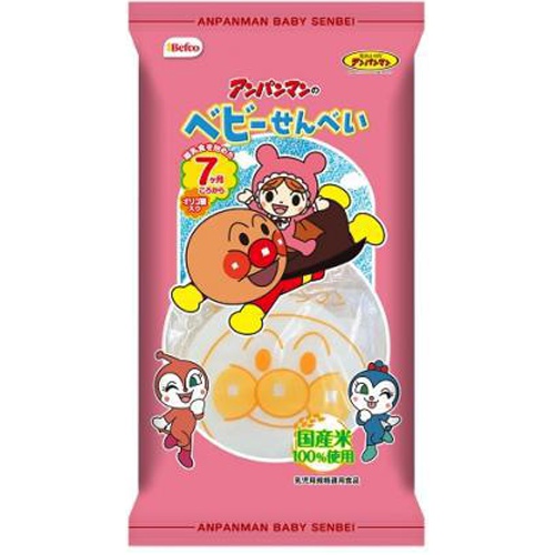 栗山米菓 アンパンマンのベビーせんべい １２枚 【今月の特売 菓子】 □お取り寄せ品 【購入入数１２個】