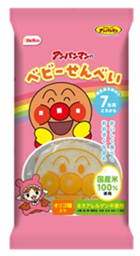 栗山米菓 アンパンマンのベビーせんべい ２７ｇ 【新商品 9/1 発売】 □お取り寄せ品 【購入入数１２個】