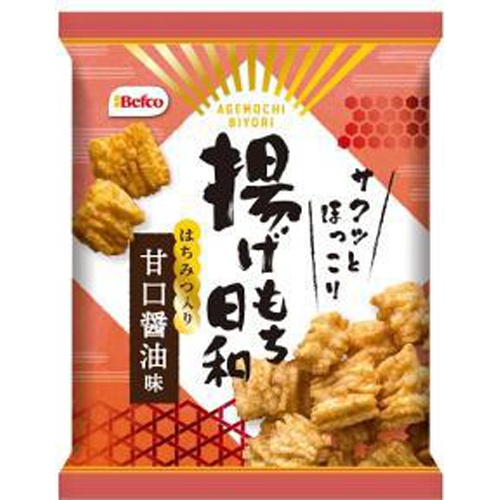 栗山米菓 揚げもち日和 甘口醤油味７０ｇ 【今月の特売 菓子】 □お取り寄せ品 【購入入数１６個】