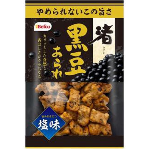 栗山米菓 黒豆渚あられ ８５ｇ 【今月の特売 菓子】 □お取り寄せ品 【購入入数１２個】