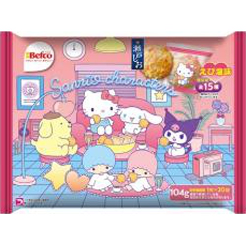 栗山米菓 サンリオキャラクターズ瀬戸しお １０４ｇ □お取り寄せ品 【購入入数１２個】