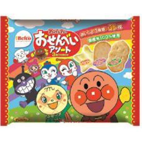 栗山米菓 アンパンマンのおせんべいアソート ３６枚 【今月の特売 菓子】 □お取り寄せ品 【購入入数１０個】