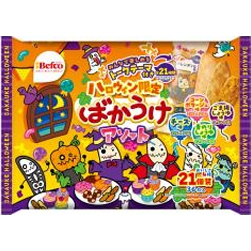 栗山米菓 ２０２５ハロウィンばかうけアソート３６枚 【新商品 8/18 発売】【数量限定】 □お取り寄せ品 【購入入数１０個】