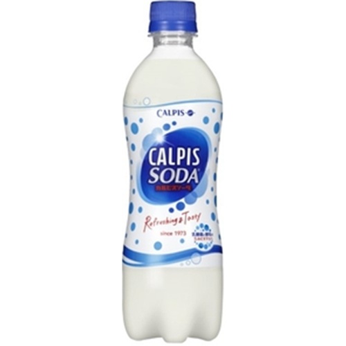 カルピスソーダ Ｐ５００ｍｌ 【今月の特売 飲料水】 【購入入数２４個】