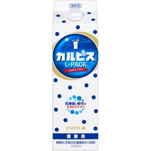 カルピスＬパック 紙容器１０００ｍｌ業務用  【購入入数１個】