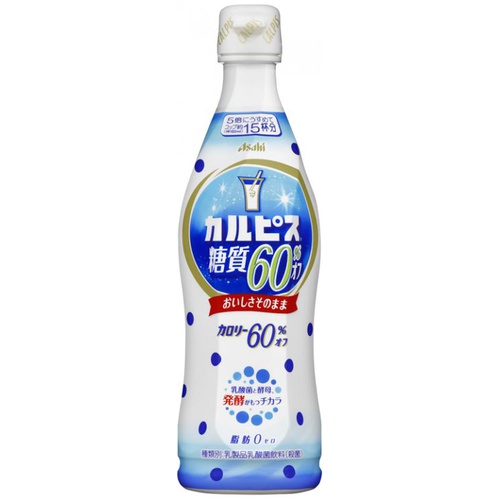 カルピス 糖質６０％オフ ４７０ｍｌ 【今月の特売 飲料水】 □お取り寄せ品 【購入入数１２個】