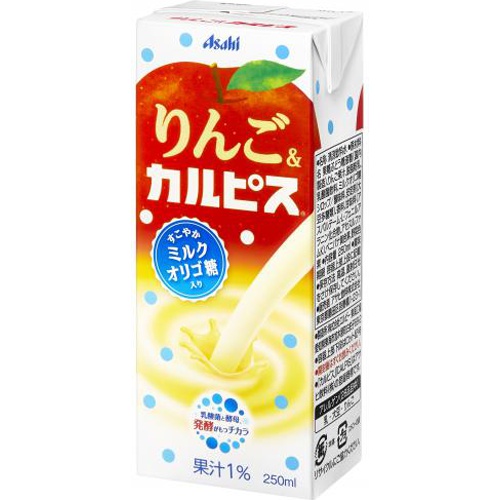 エルビー りんご＆カルピス ２５０ｍｌ △ 【購入入数１２個】