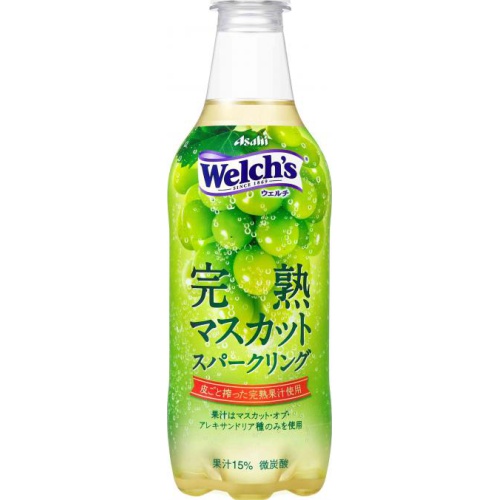 ウェルチ 完熟マスカットスパークリングＰ４５０ □お取り寄せ品 【購入入数２４個】