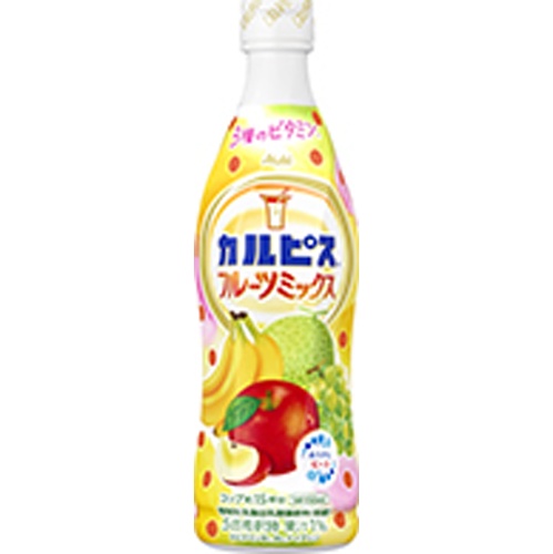 カルピス フルーツミックスコンク４７０ｍｌ 【新商品 8/5 発売】 【今月の特売 飲料水】 □お取り寄せ品 【購入入数１２個】