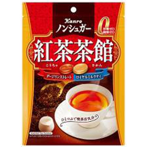 カンロ ノンシュガー紅茶茶館 ７２ｇ 【今月の特売 菓子】 △ 【購入入数６個】