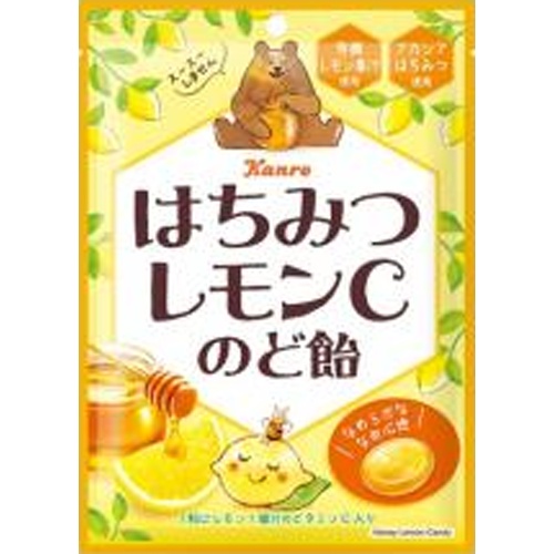 カンロ はちみつレモンＣのど飴７５ｇ □お取り寄せ品 【購入入数６０個】