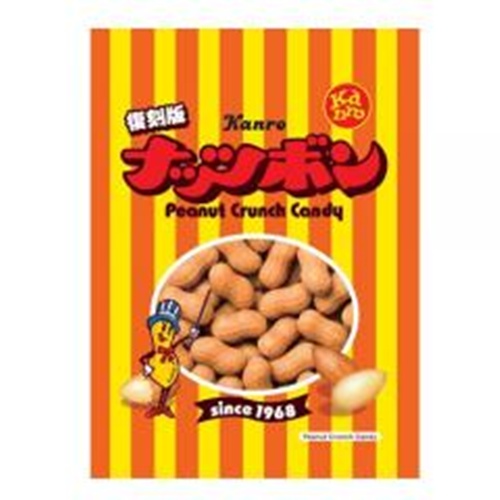 カンロ ナッツボン復刻版 ７０ｇ 【新商品 9/1 発売】【数量限定】 □お取り寄せ品 【購入入数４８個】
