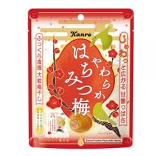 カンロ やわらかはちみつ梅 ４０ｇ 【新商品 9/1 発売】 □お取り寄せ品 【購入入数７２個】