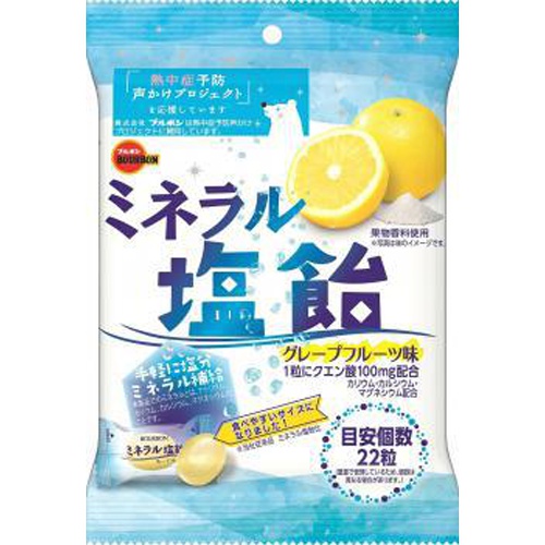 ブルボン ミネラル塩飴 ９４ｇ □お取り寄せ品 【購入入数４８個】