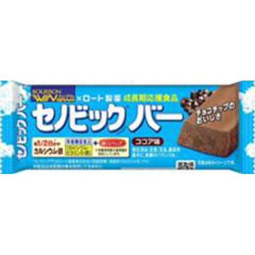 ブルボン セノビックバーココア味３７ｇ □お取り寄せ品 【購入入数１０８個】