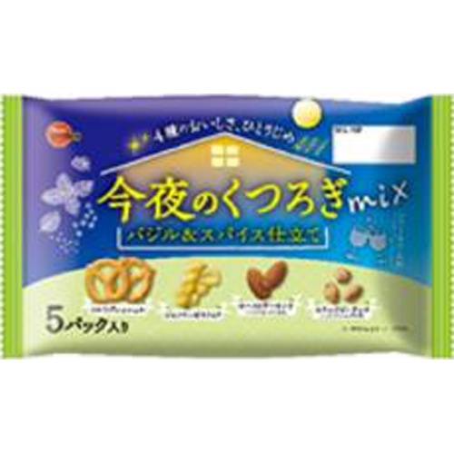 ブルボン 今夜のくつろぎミックスバジル＆スパイス 【新商品 4/9 発売】 □お取り寄せ品 【購入入数２４個】