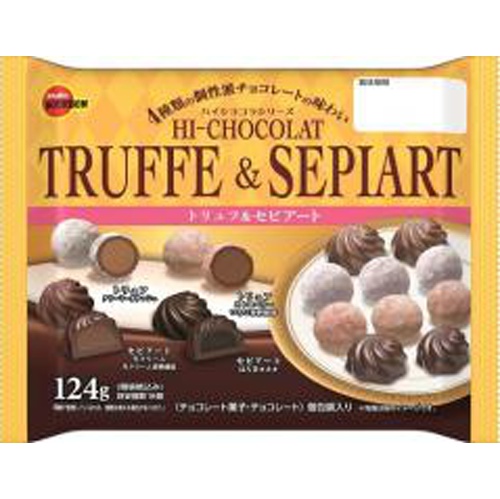 ブルボン トリュフ＆セピアートＦＳ １２４ｇ □お取り寄せ品 【購入入数２４個】