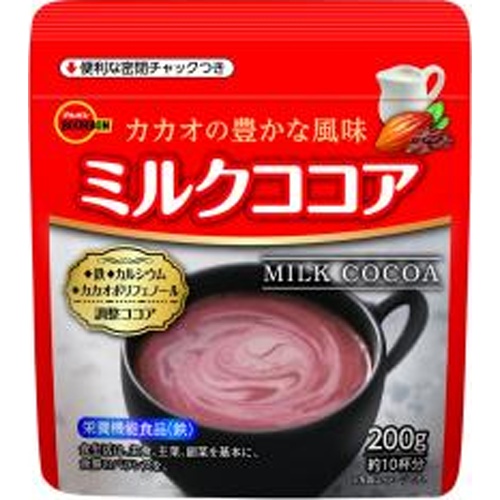 ブルボン ミルクココア ２００ｇ 【新商品 4/1 発売】 □お取り寄せ品 【購入入数２４個】