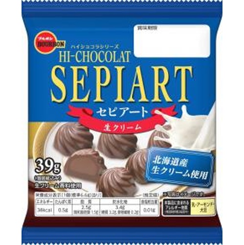 ブルボン セピアート 生クリーム３９ｇ □お取り寄せ品 【購入入数４０個】