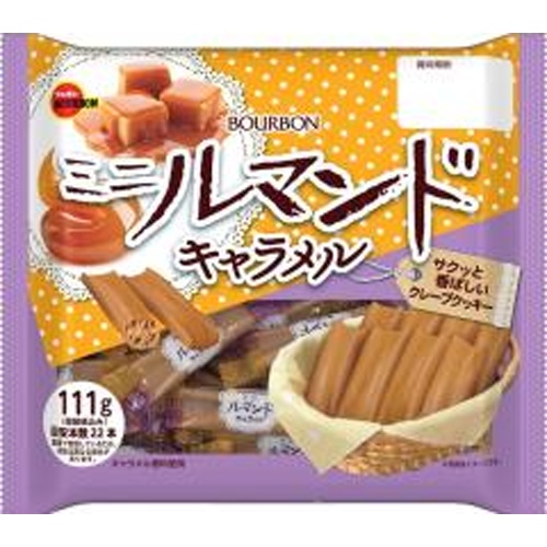 ブルボン ミニルマンド キャラメル１１１ｇ △ 【購入入数１２個】