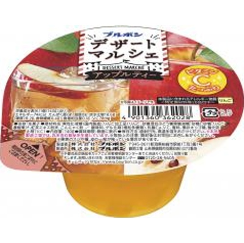 ブルボン デザートマルシェ アップルティー１４０ｇ △ 【購入入数１２個】