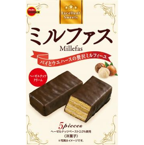 ブルボン ミルファス ５個 【新商品 3/18 発売】 □お取り寄せ品 【購入入数３０個】