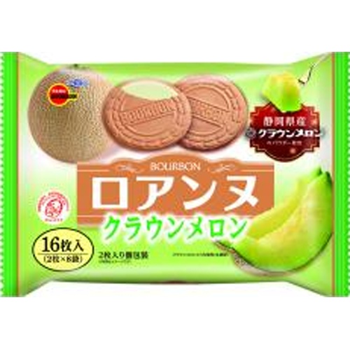 ブルボン ロアンヌ クラウンメロン１６枚 【新商品 5/20 発売】  【購入入数１２個】