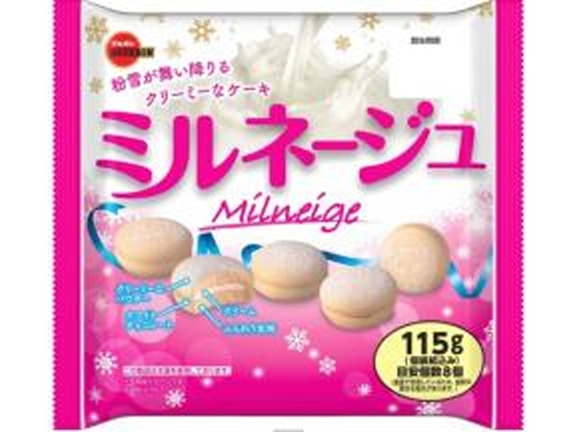 ブルボン ミルネージュ １１５ｇ 【新商品 10/14 発売】 □お取り寄せ品 【購入入数２４個】