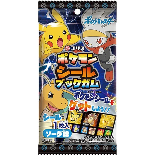 コリス ポケモンシールブックガム １枚 1枚 15入り 食品 菓子問屋 タジマヤ 卸ネット 菓子 駄菓子 食品 飲料 雑貨の仕入れ問屋 タジマヤ 卸ネット