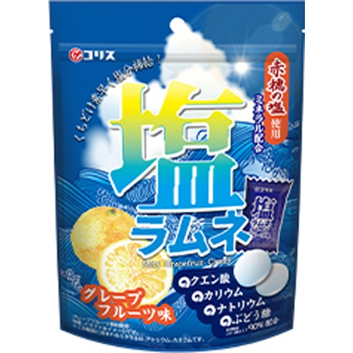コリス 塩ラムネ ５０ｇ 【新商品 3/10 発売】 △ 【購入入数６個】