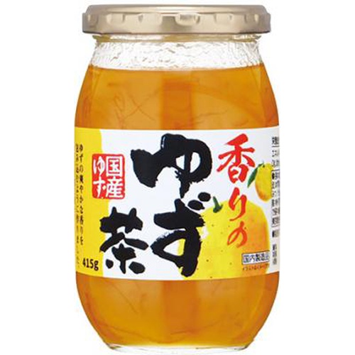 サクラ印 香りのゆず茶 瓶４１５ｇ □お取り寄せ品 【購入入数１２個】