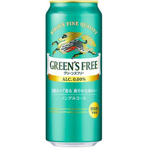 キリン グリーンズフリー ５００ｍｌ＜ノンアル＞ □お取り寄せ品 【購入入数２４個】
