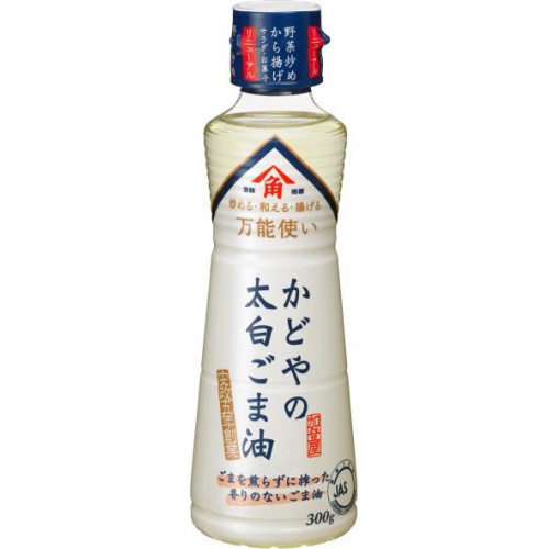 かどや製油 太白ごま油 ３００ｇ 【今月の特売 調味料】 □お取り寄せ品 【購入入数１２個】